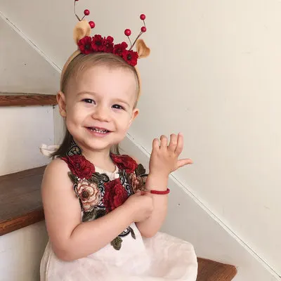 

F10740A Wholesale Amazon INS children clothing explosion models baby girl stereo flower dress, As picture