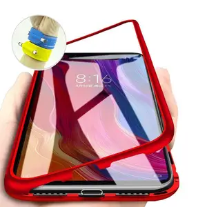 Magnetic Tempered Glass Case Huawei P30 Lite