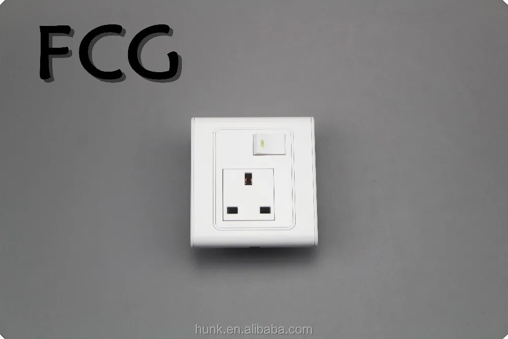 Nepal Pakistan Bangladesh Wall Switch Socket 1gang And 13a Socket Buy