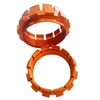 orange anodizing aluminum wp link shock absorber part mount ring for motorcycle