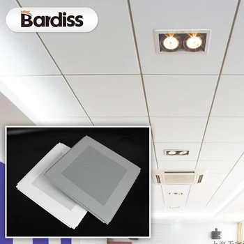 Aluminium Ceilings Perforated Lay In Ceiling Panel 595x595