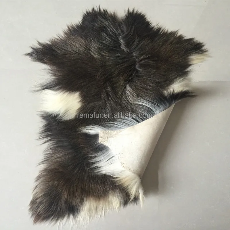 100% Natural Color Goat Skin Goat Fur Rug Made In China - Buy Goat Fur ...