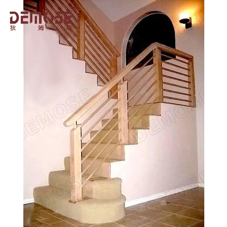 Interior Simple Design Solid Wood Handrail Baluster For Stair Buy Solid Wood Handrail Baluster Solid Wood Handrail Wood Stair Handrail Product On
