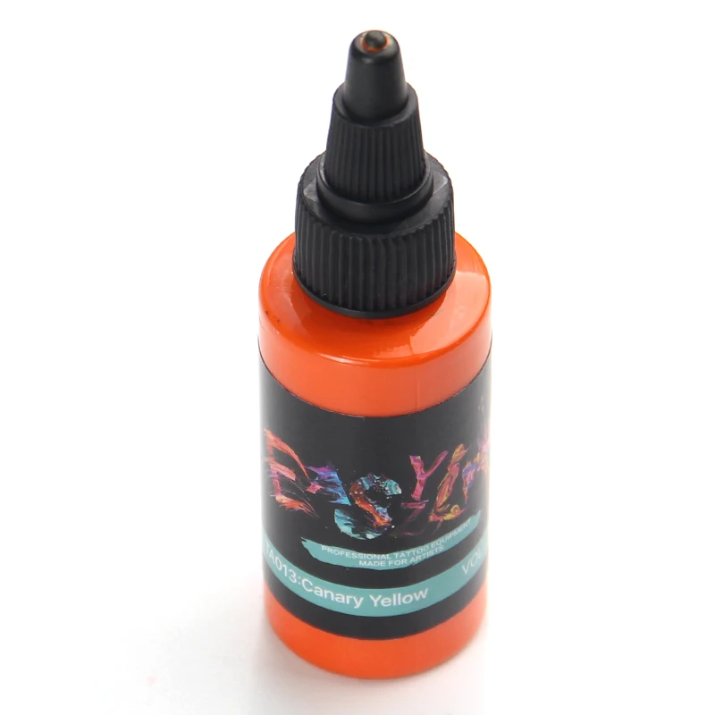 

EASYZLM Body Tattoo Ink Set Canary Yellow Color, 14 colors