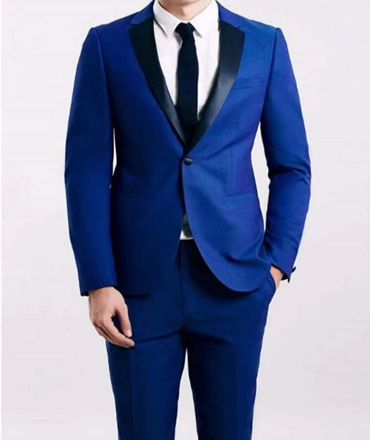 Синий костюм для мужчин
