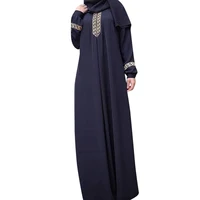 

2019 TOP Women Plus Size Print Abaya Jilbab Muslim Maxi Dress Casual Kaftan Long Dress Women Muslim Dress