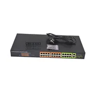 

Factory Supplier Network Switch Managed 16 Port 10/100Mbps POE Switch for Smart POE IP Camera With 2 SFP Ports