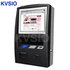 Wall mounted kiosk with led display keypad ir touch