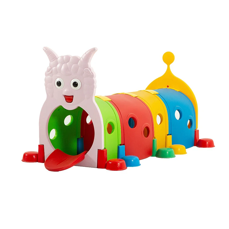 New Style Animal Model Kids Crawling Tunnel Indoor Playground Tunnel