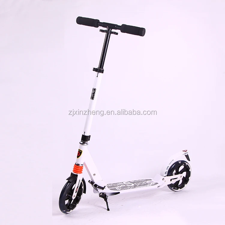

Street Scooter 200mm Big Pu Wheels Full Aluminum Foldable Kick Scooter Easy To Carry For Adults