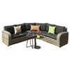 New fashion siyu round rattan exterior rattan couch garden sofa