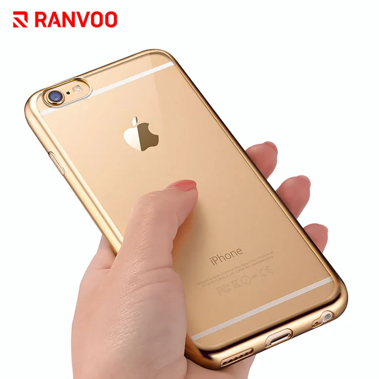 

RANVOO Shenzhen factory TPU Phone Cases, Golden;rose golden;silver;grey