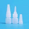 Wholesaler market manufacturing Empty HDPE plastic super glue bottle