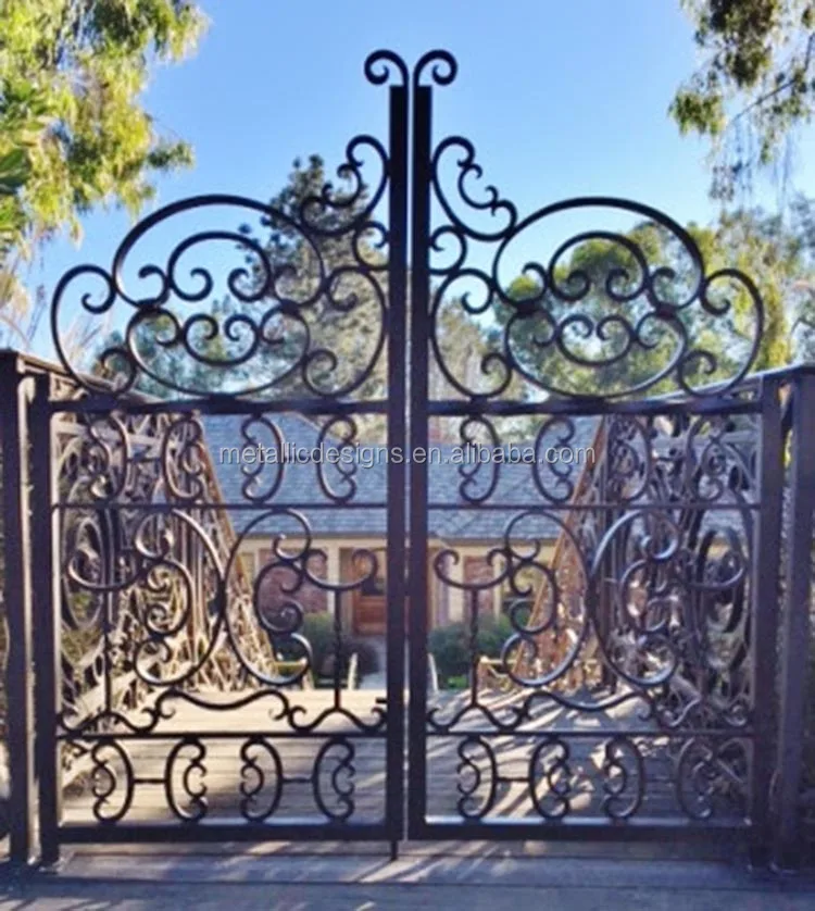 Classic Wrought Iron Gate Classic Wrought Iron Gate Suppliers and