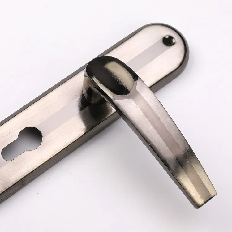 Aluminum handle iron panel Bedroom design DOOR HANDLE