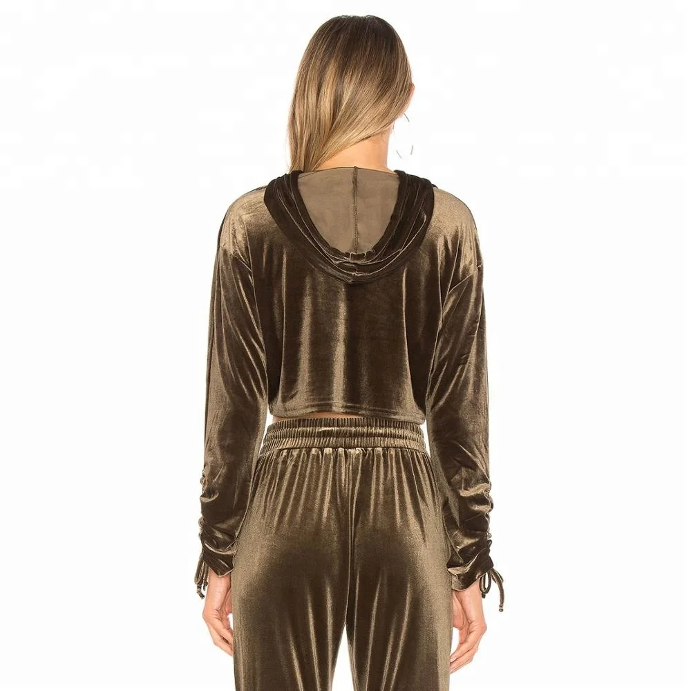 velvet sweatsuit womens