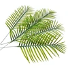 Artificial Areca Palm Leaves Stems Faux Palm Leaf Greenery Tropical Palm Tree Leaves Plants Faux Monstera Leaves