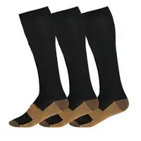 

Copper Compression Socks 20-30mmHg Support Socks Calf Men's Women's