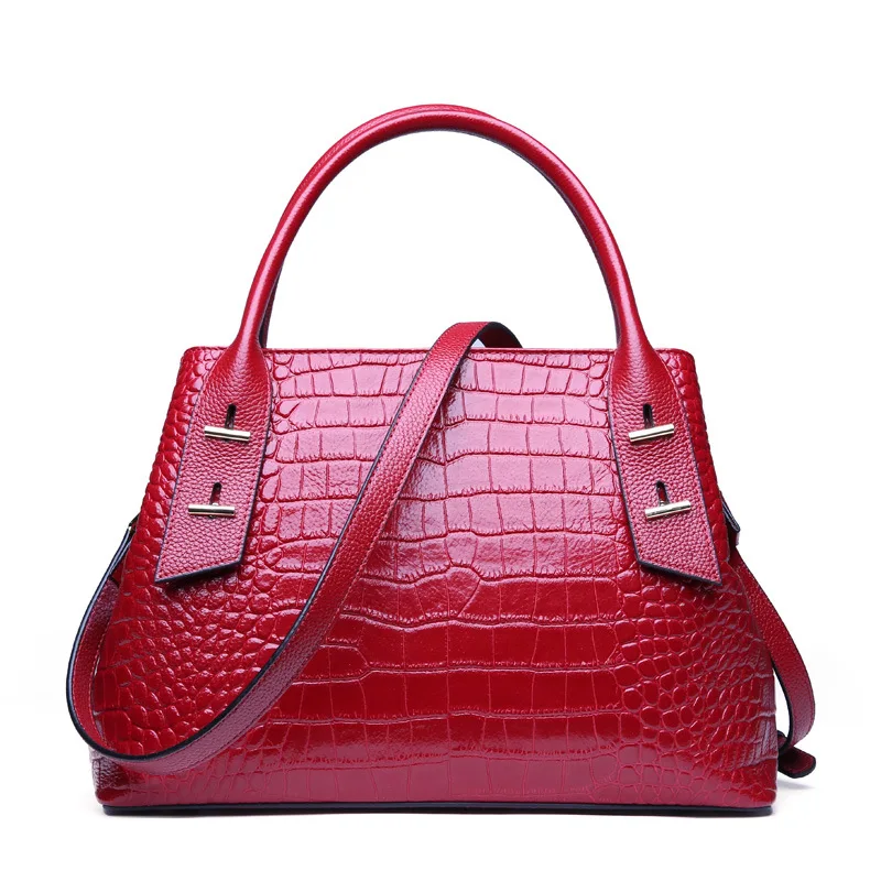 2019 Famous Brand Designer Genuine Crocodile Skin Bag Fashion Women Handbag