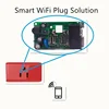 Smart WiFi Plug Mini Customized Services, Mini WiFi Smart Plug APP Remote Control Timing Works with Echo/Alexa OEM/ODM
