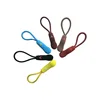 custom injection technics double color demossed logo zipper puller