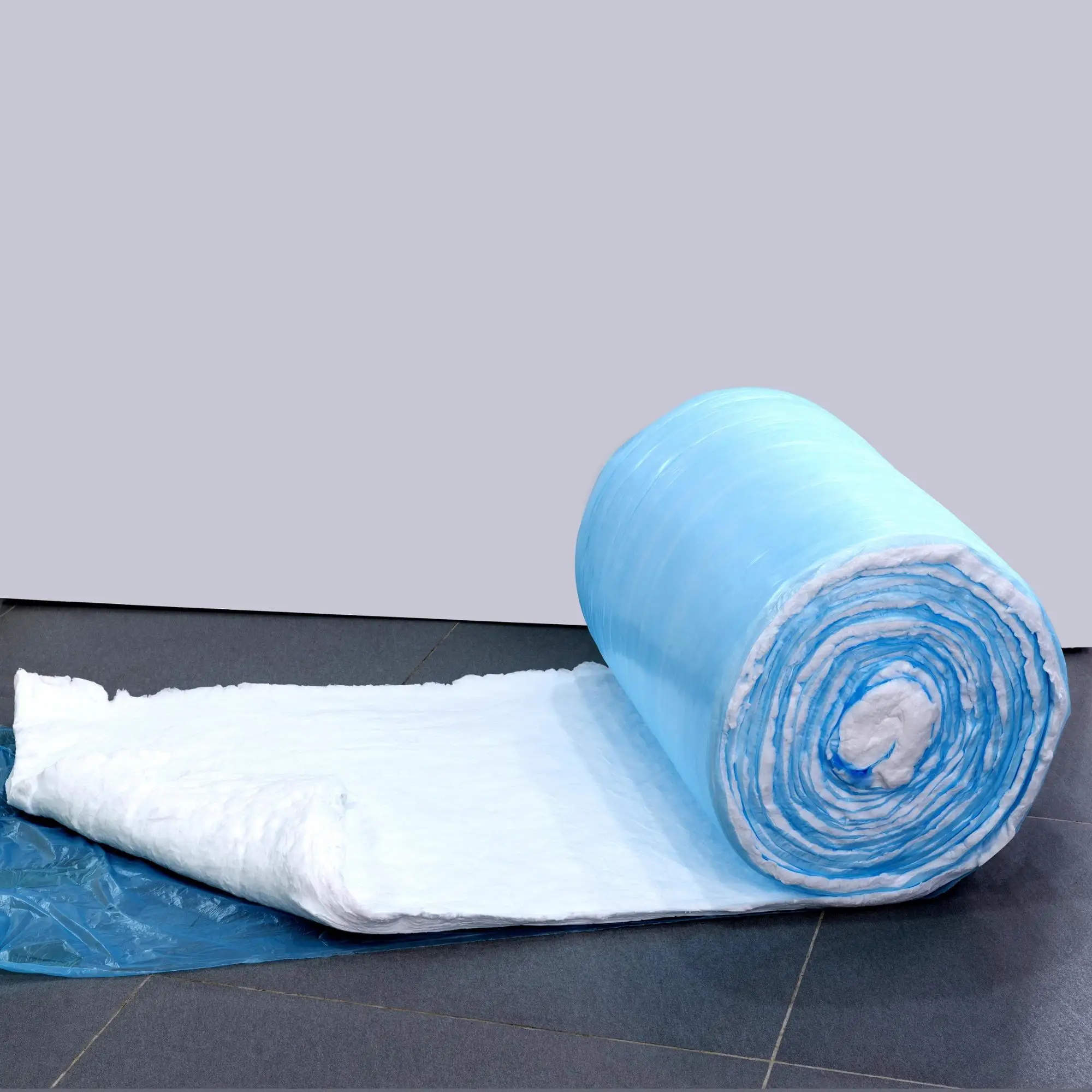 widely used insulation board fiber glass or air laid cotton blanket in