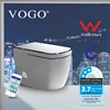 Auto open sensor instant heating electric watermark toilet with remote control