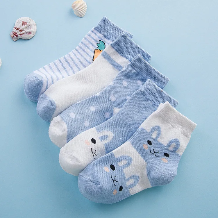 

Hot Bunny Baby Socks Cotton Cute Comfort Cartoon Child Socks Wholesale, Picture shown