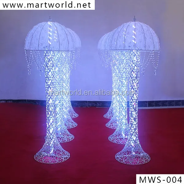 Hot Latest Wedding Pillars With Led Light;beautiful Light Columns For