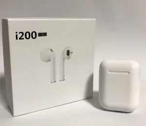 i200 TWS Bluetooth Earphones Wireless Charging Smart Touch