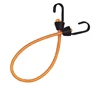 10mm orange bicycle latex rubber elastic luggage rope with hook for motorcycle