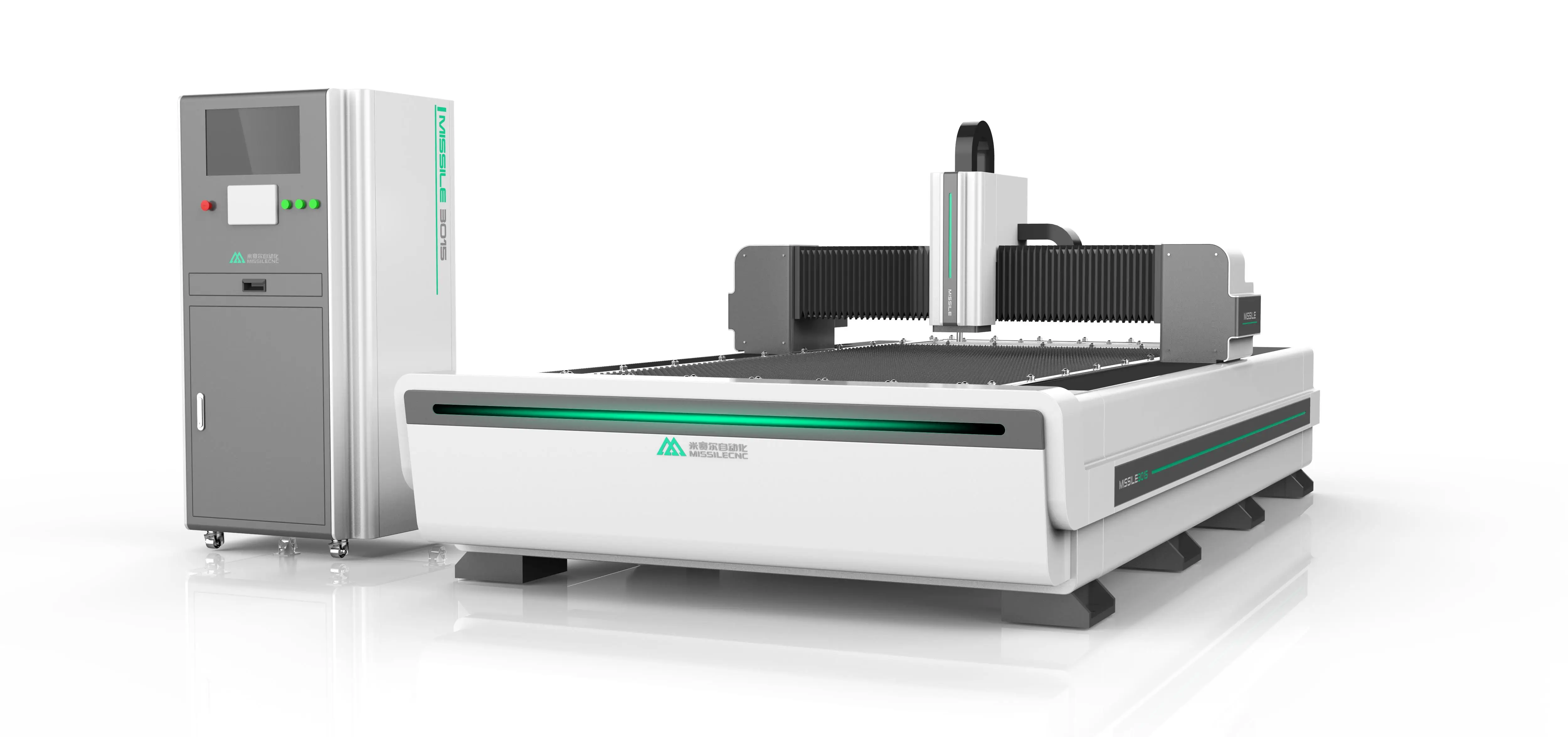 2020 missile metal cutting fiber laser machine with yaskawa