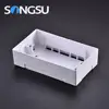 China manufacturer custom attractive price pvc weatherproof shallow surface mount electrical box