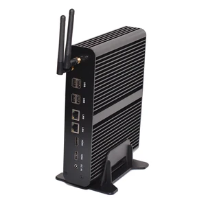 Fanless Mini Desktop PC i7 5550U Barebone System