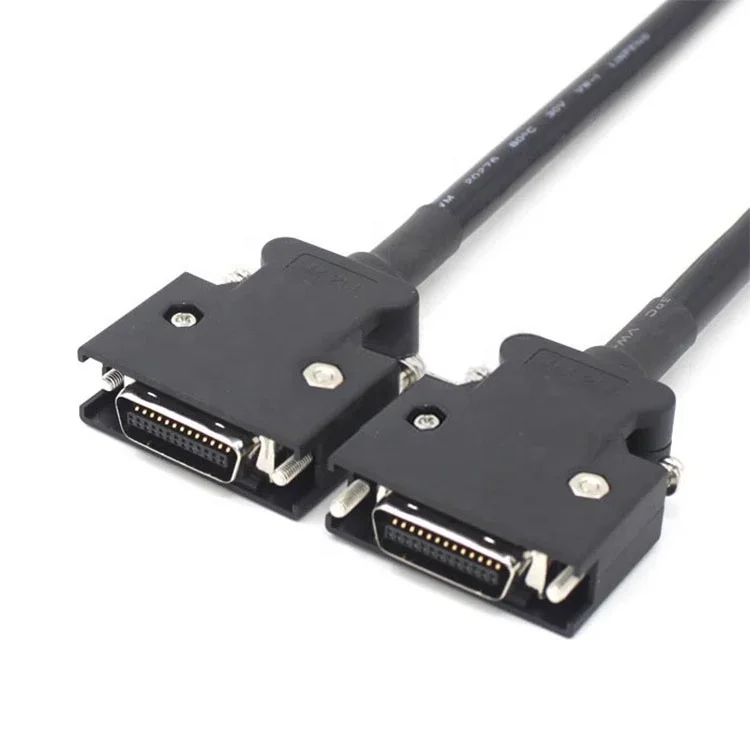 

20 26 36 50 68 100 pin 3M SCSI Connector, Black