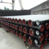 Spigot & socketed Ductile Iron Pipe 4In C40 cement lining SBR rubber rings ISO 2531