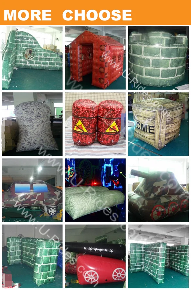 Fiften Man Field/inflatable Bunkers Paintball For Rental Buy