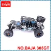 1/5 large size rc gas baja car RC buggy with GT shell 30.5cc four bolt engine