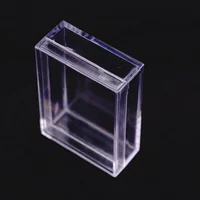 

Customizable logo small plastic jewelry box,transparent jewelry box