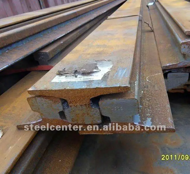 Steel railway rail