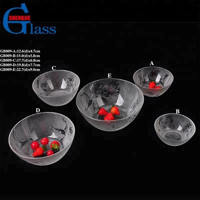 

Manufacturer Used Restaurant Clear Dessert Glass Soup Bowl Dinnerware Set
