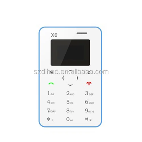 

DIHAO cheap card phone Mini 1 0.96 inch Single Micro SIM Keyboard Card Mobile Phone