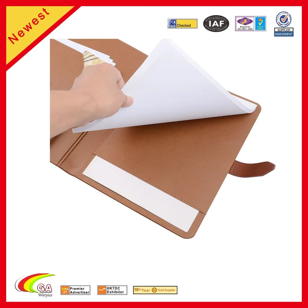 Decorative Handmade Executive Design Paper File Folder Hardcover Holder