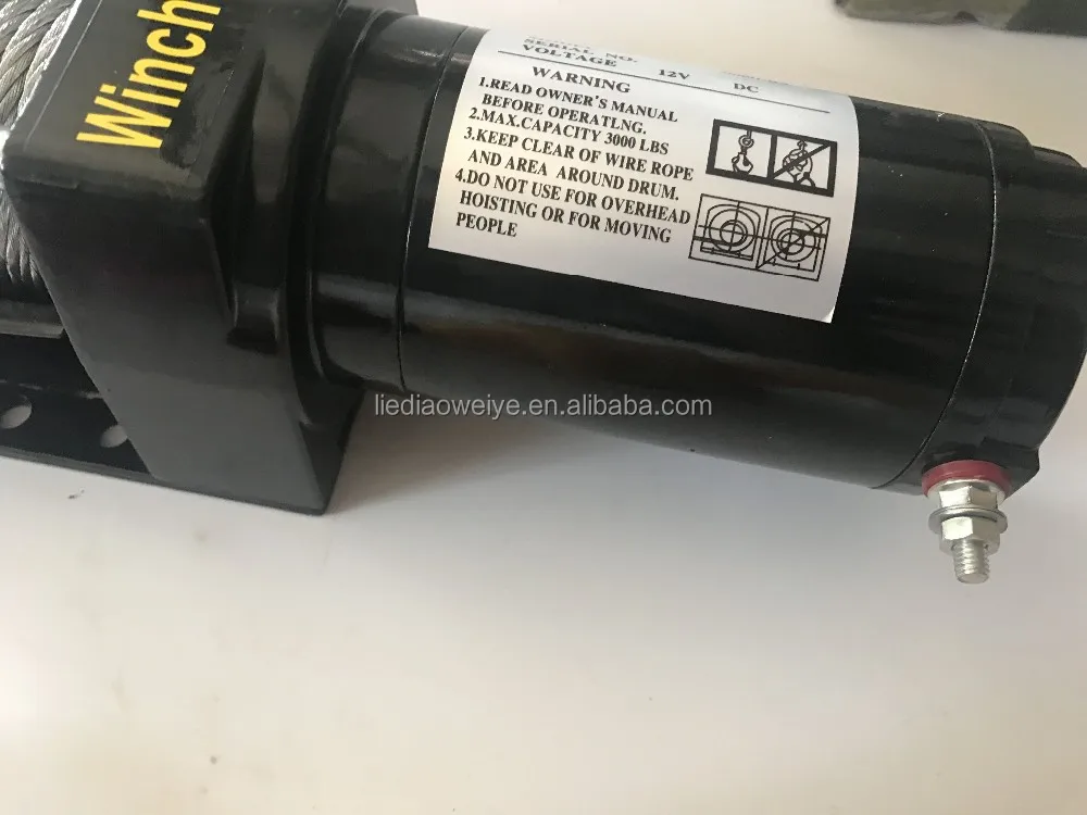 6000 Lb 12v Micro Electric Winch Buy 6000 Lb 12v Electric Winch,6000
