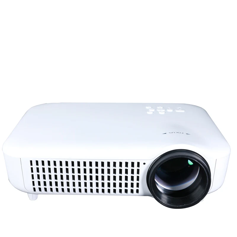 

Professional support 1920x1080 native resolution smart phone projector, White/black