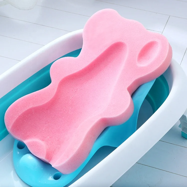 Baby Bath Pad Nonslip Sponge Mat For Baby Bath Tub Buy Baby Bath