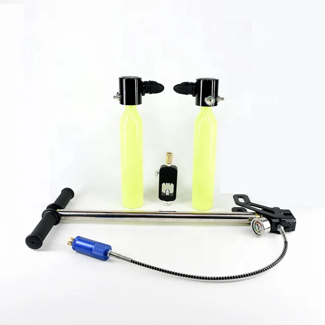 

Acecare Mini Scuba diving equipment Portable Diving Breathing Equipment Scuba Oxygen Cylinder adapter, Customized color