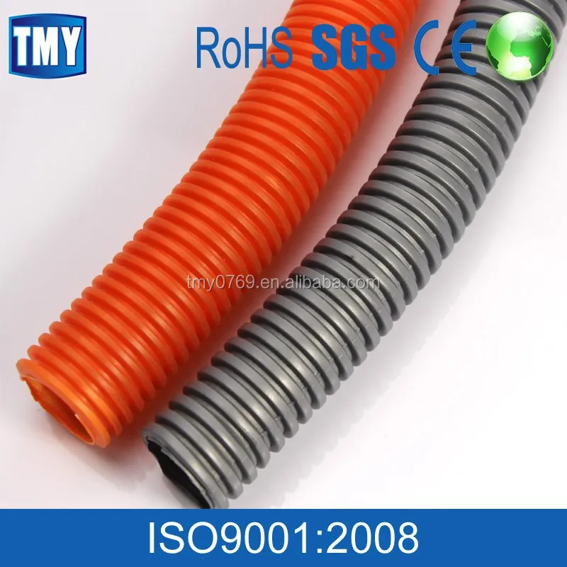 
PE/PP/PA/PVC convoluted plastic tubing 