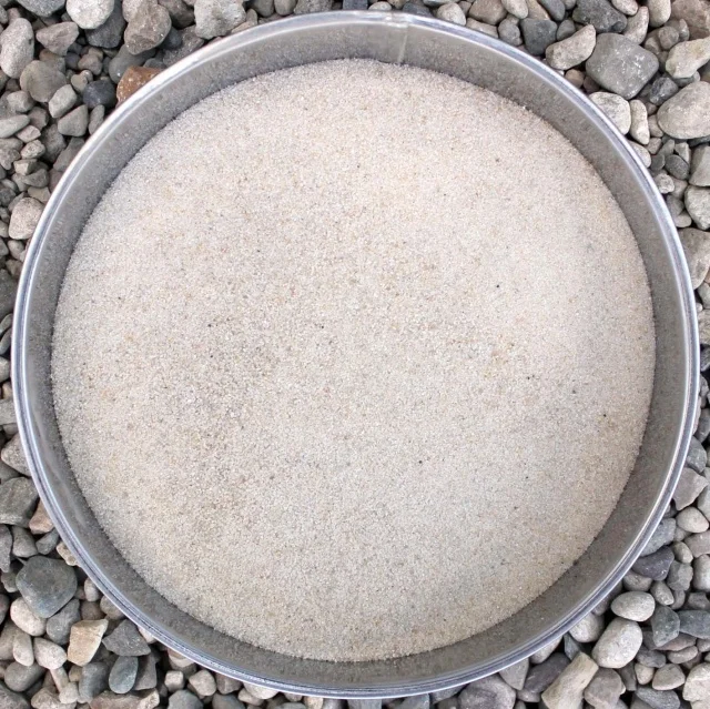 
Buy wholesale top quality molding foundry production SiO2 Ukraine white Quartz silica sand For Glass Industry 