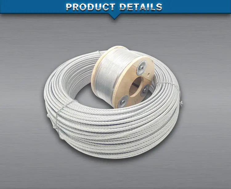 China Produce Good Quality 6x12+7fc 10mm Steel Wire Rope Hs Code 731210